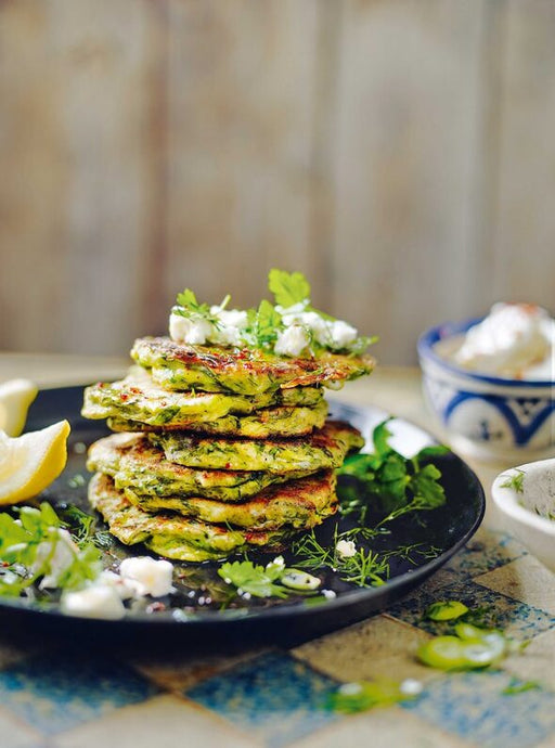 Courgette and Feta Fritters