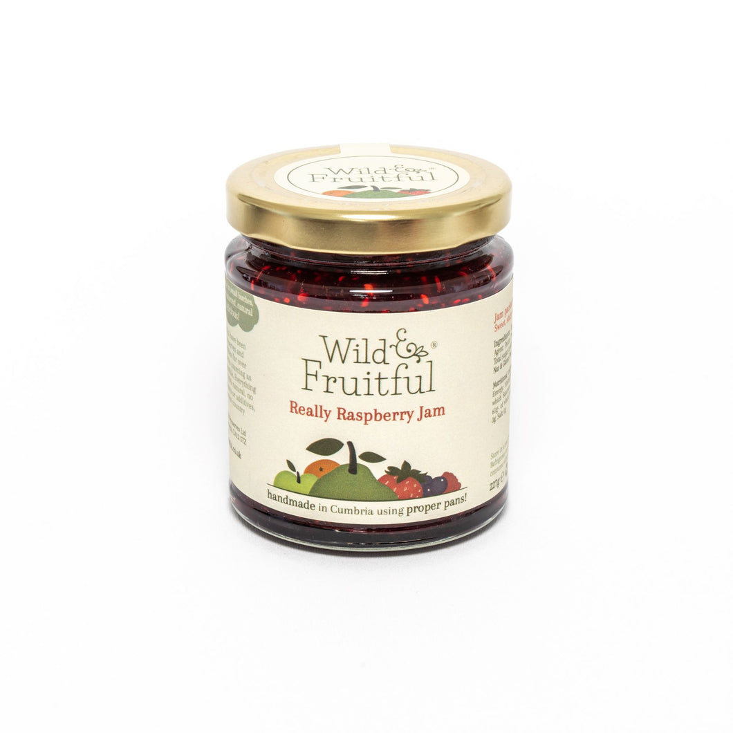 Wild and Fruitful - Really Raspberry Jam (227g) - Christmas Delivery